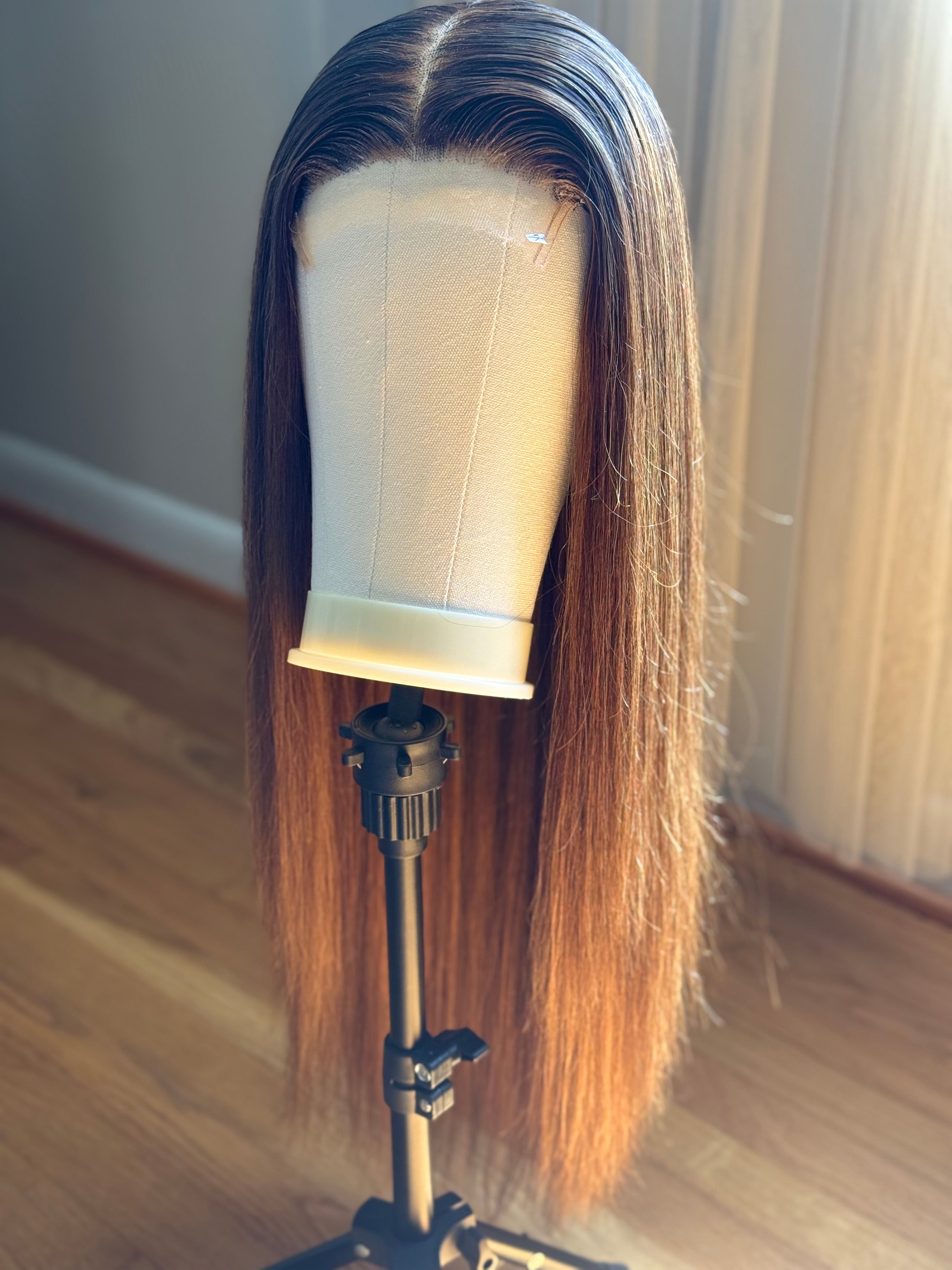 SDD Piano Hair #2/#8 Vietnamese straight wig - front view